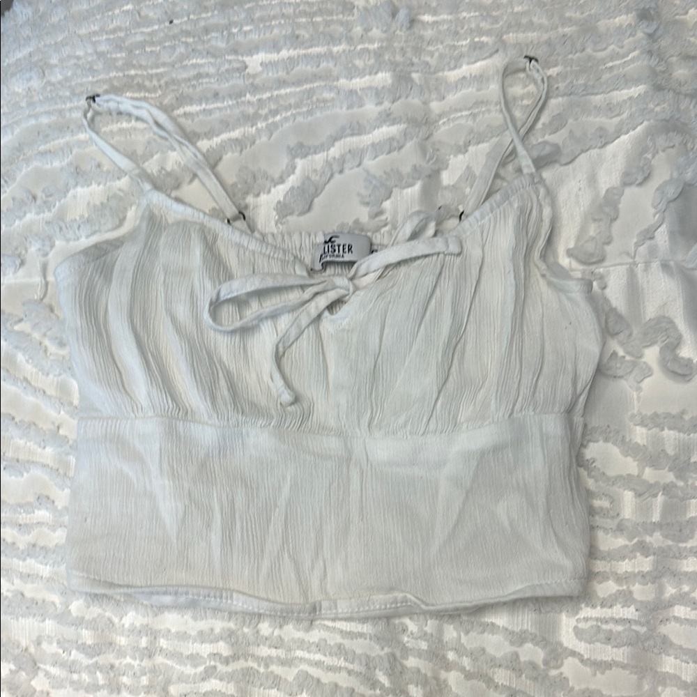 Hollister White Women's Top